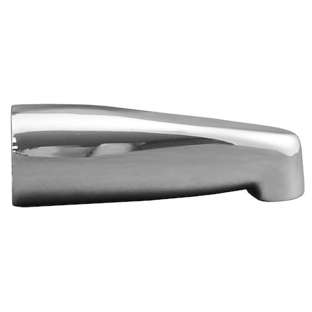 Jones Stephens 9in. Chrome Plated Tub Spout with Nose Connection D01018